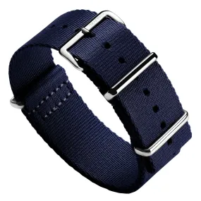 1973 British Military Watch Strap: APEX - Navy Blue