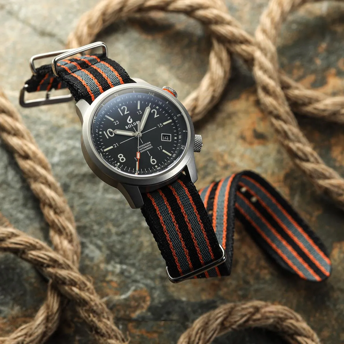 1973 British Military Watch Strap: APEX - Navy Blue