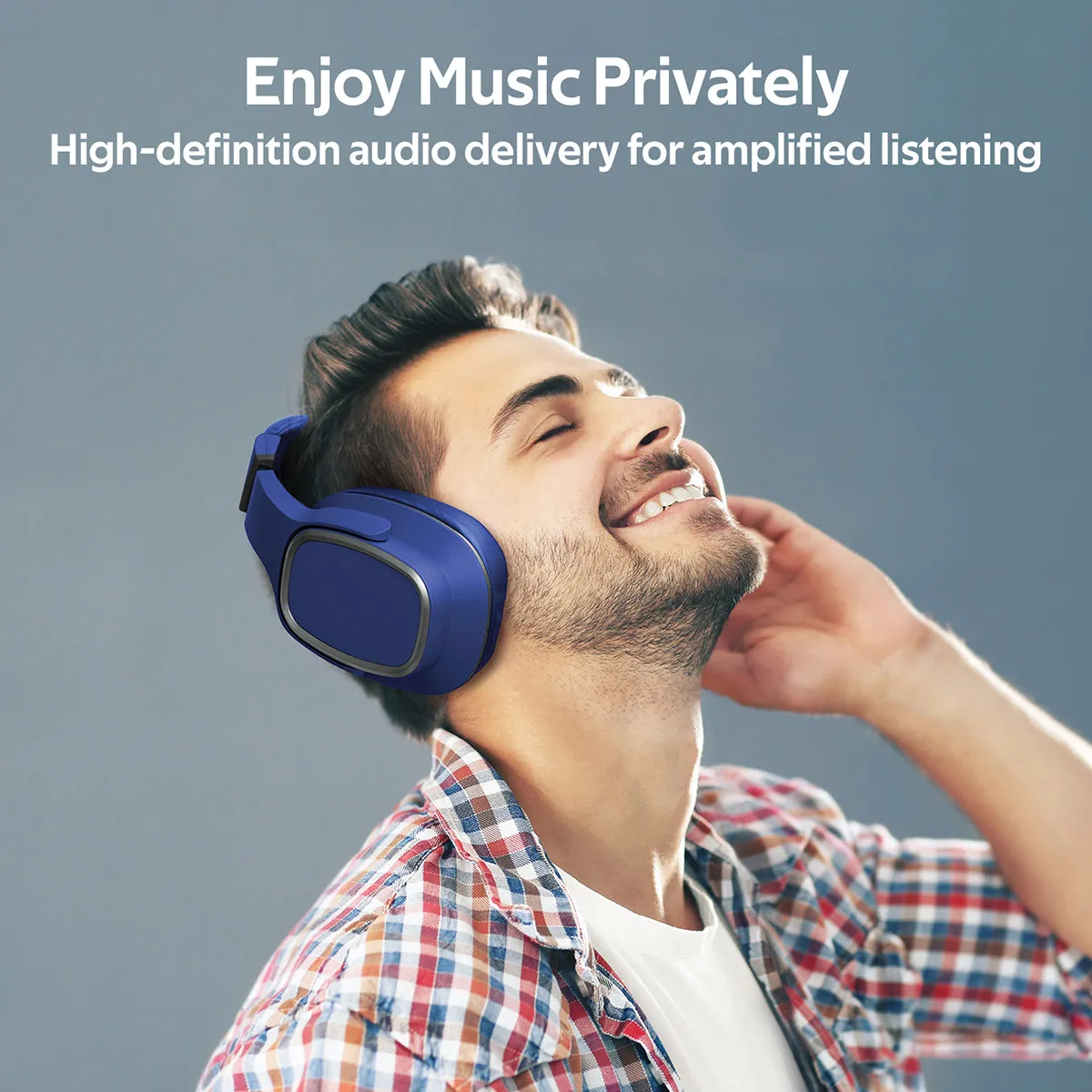 2-in-1 High Definition Wireless Headphone With Speaker