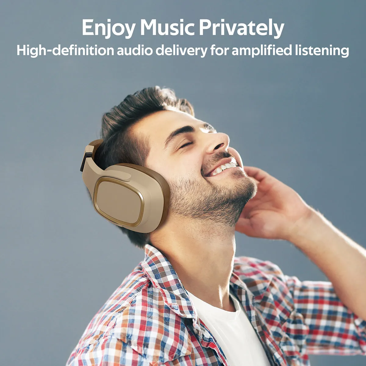 2-in-1 High Definition Wireless Headphone With Speaker