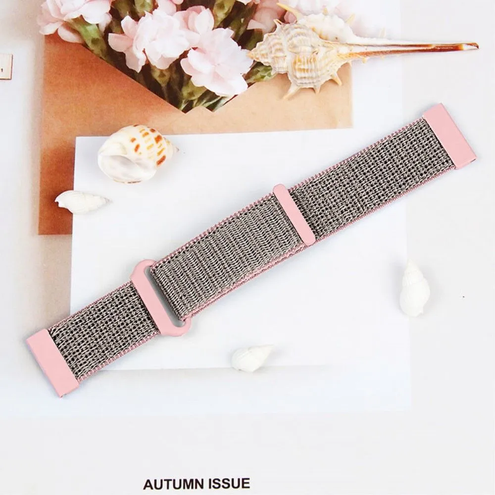 20mm nylon loop watch strap for Samsung Galaxy Watch - Light Pink