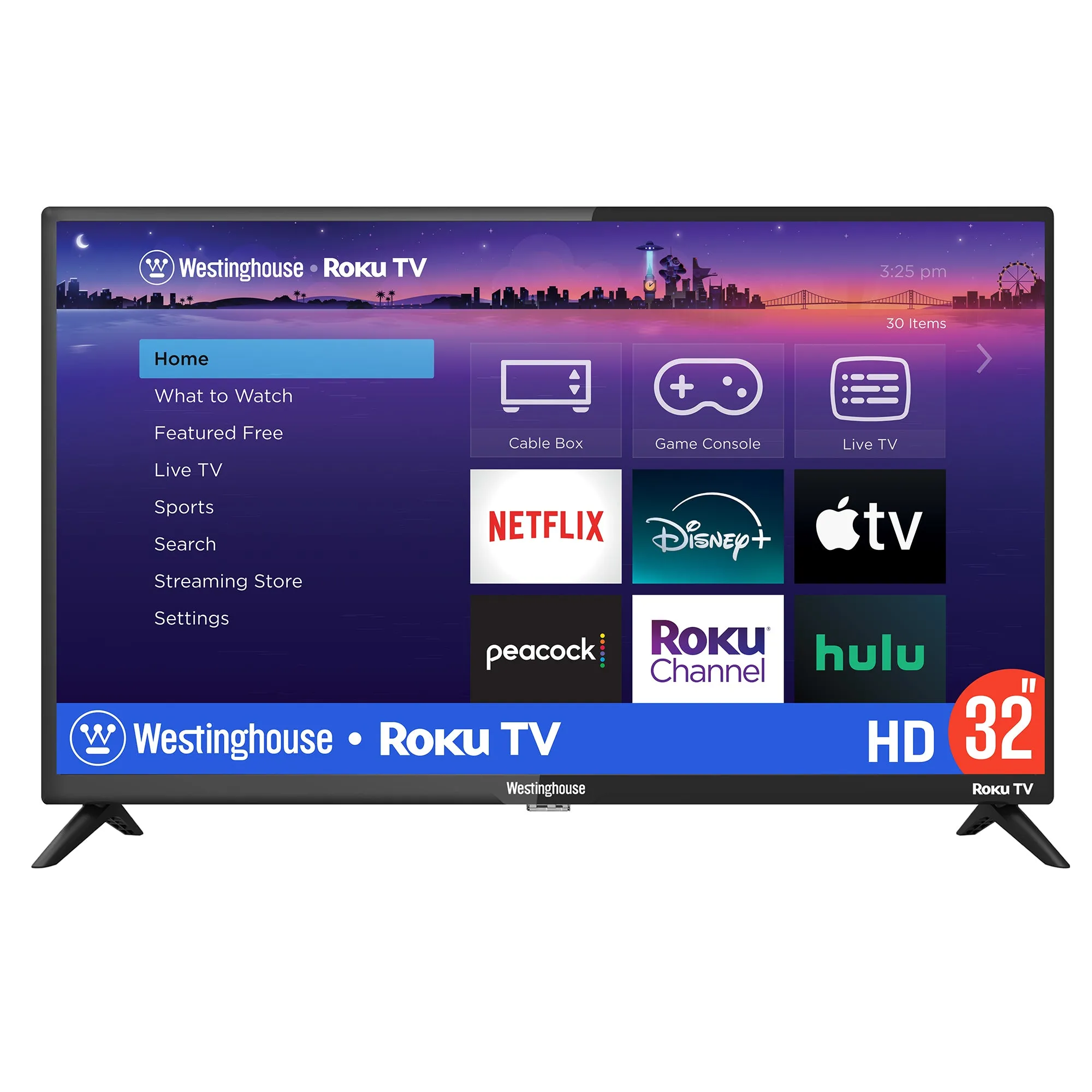 32″ HD Smart Roku TV