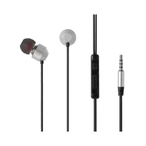 3.5mm In-Ear Earphones Model: Y771(Silver & Black)