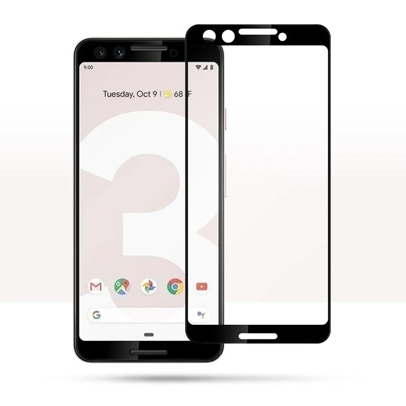 3D Curved Glass Full Screen Protector For Google Pixel 3/3 XL