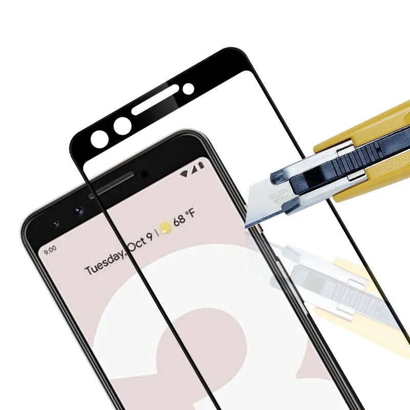 3D Curved Glass Full Screen Protector For Google Pixel 3/3 XL