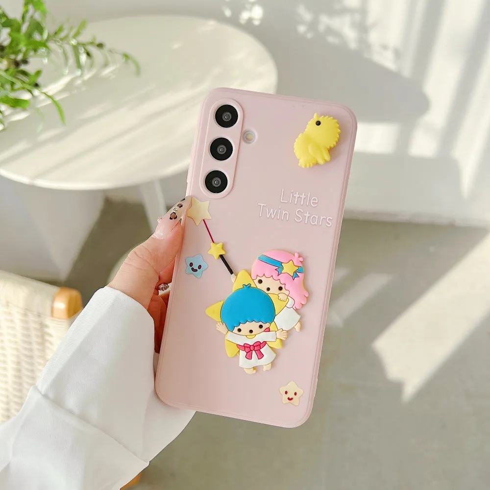 3D Spin Flower Silicone Soft Phone Case - Realme 12 Pro Plus