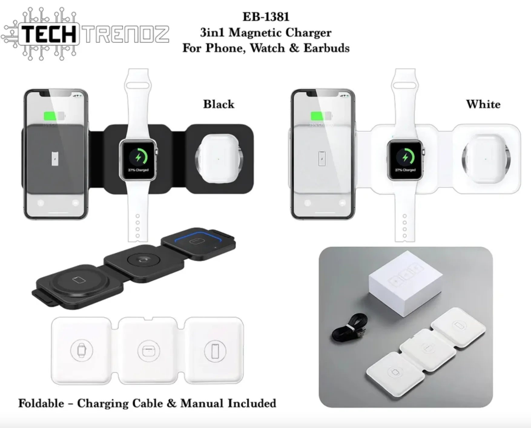 3in1 Magnetic Charger