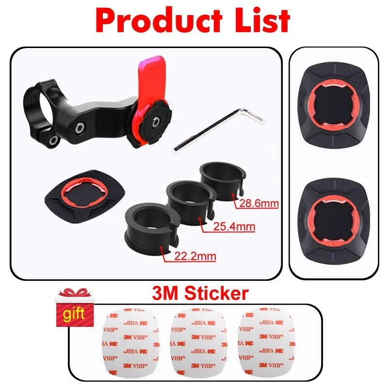 3M Patch Bicycle Phone Holder Motorcycle Bike Scooter Handlebar Mount Adjustable MTB Bike Phone Stand Bracket For iPhone Xiaomi