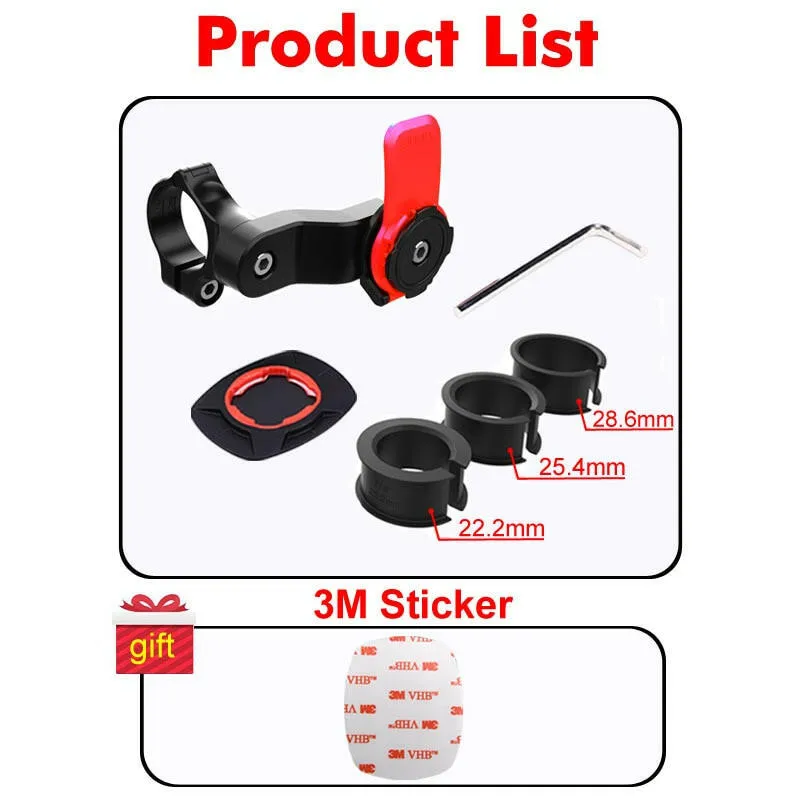 3M Patch Bicycle Phone Holder Motorcycle Bike Scooter Handlebar Mount Adjustable MTB Bike Phone Stand Bracket For iPhone Xiaomi