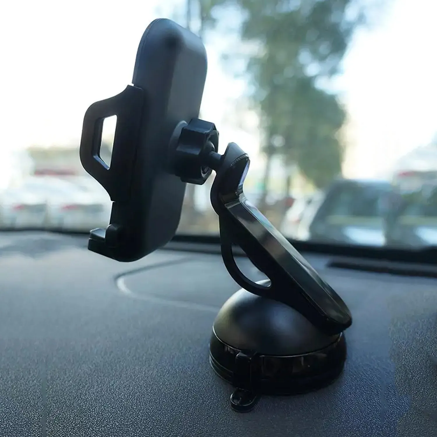 6100 Mobile Phone Holder for Car Mobile Phone Holder Dashboard Windscreen 3 in 1 Smartphone Holder Car