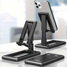 Adjustable Foldable Stand Ideal for Tablet Phone  Desktop