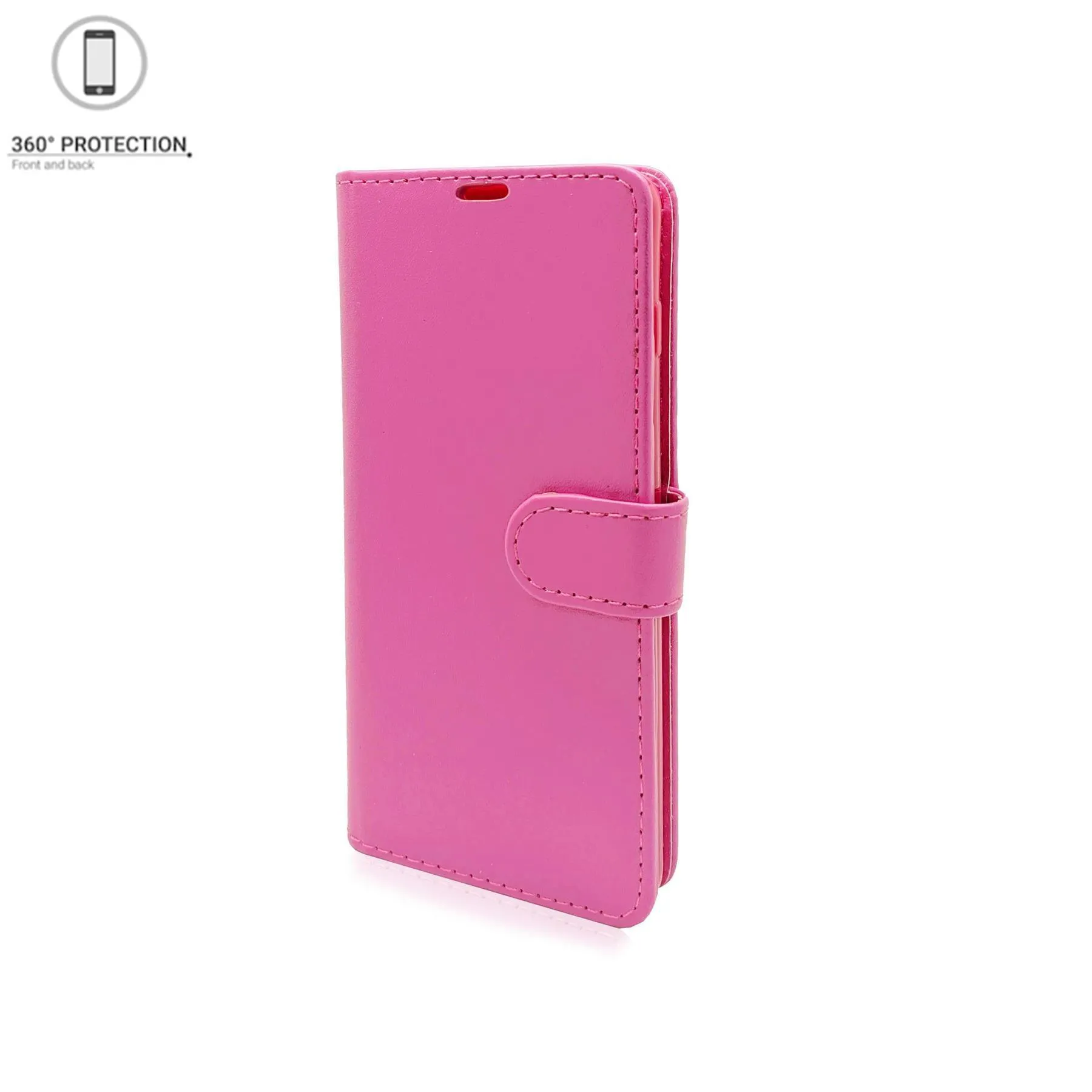 Alcatel 3V Flip Folio Book Wallet Case