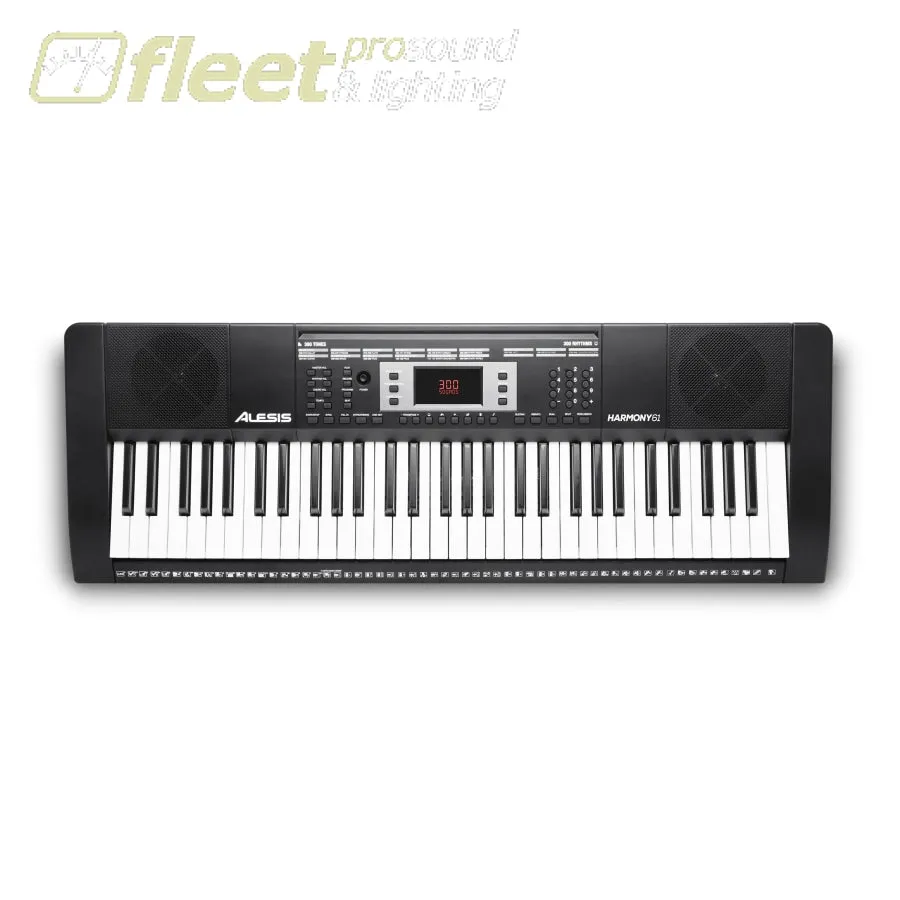 Alesis HARMONY 61 MKII 61-Key Portable Keyboard with Built-In Speakers