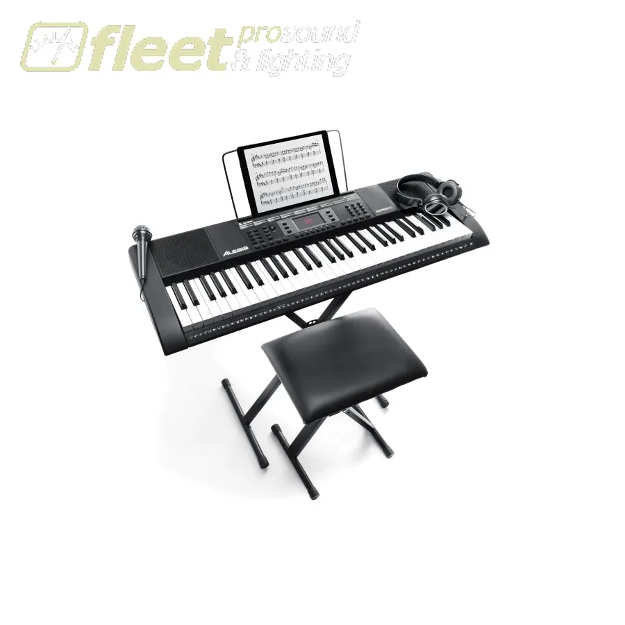 Alesis HARMONY 61 MKII 61-Key Portable Keyboard with Built-In Speakers