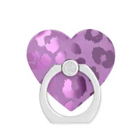 Amethyst Leopard Phone Ring