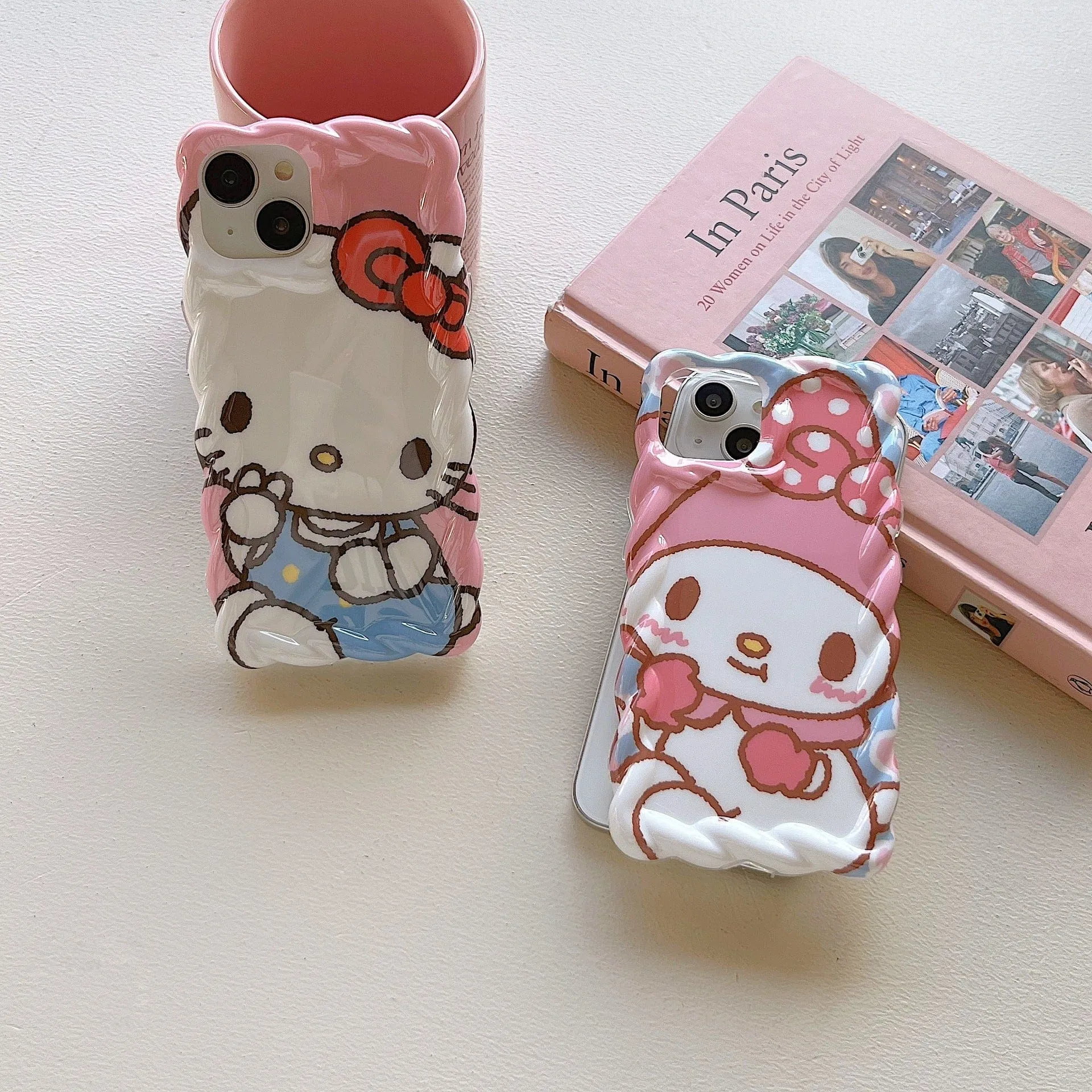 Anime Kawaii Kuro Melo Kitty iPhone Case