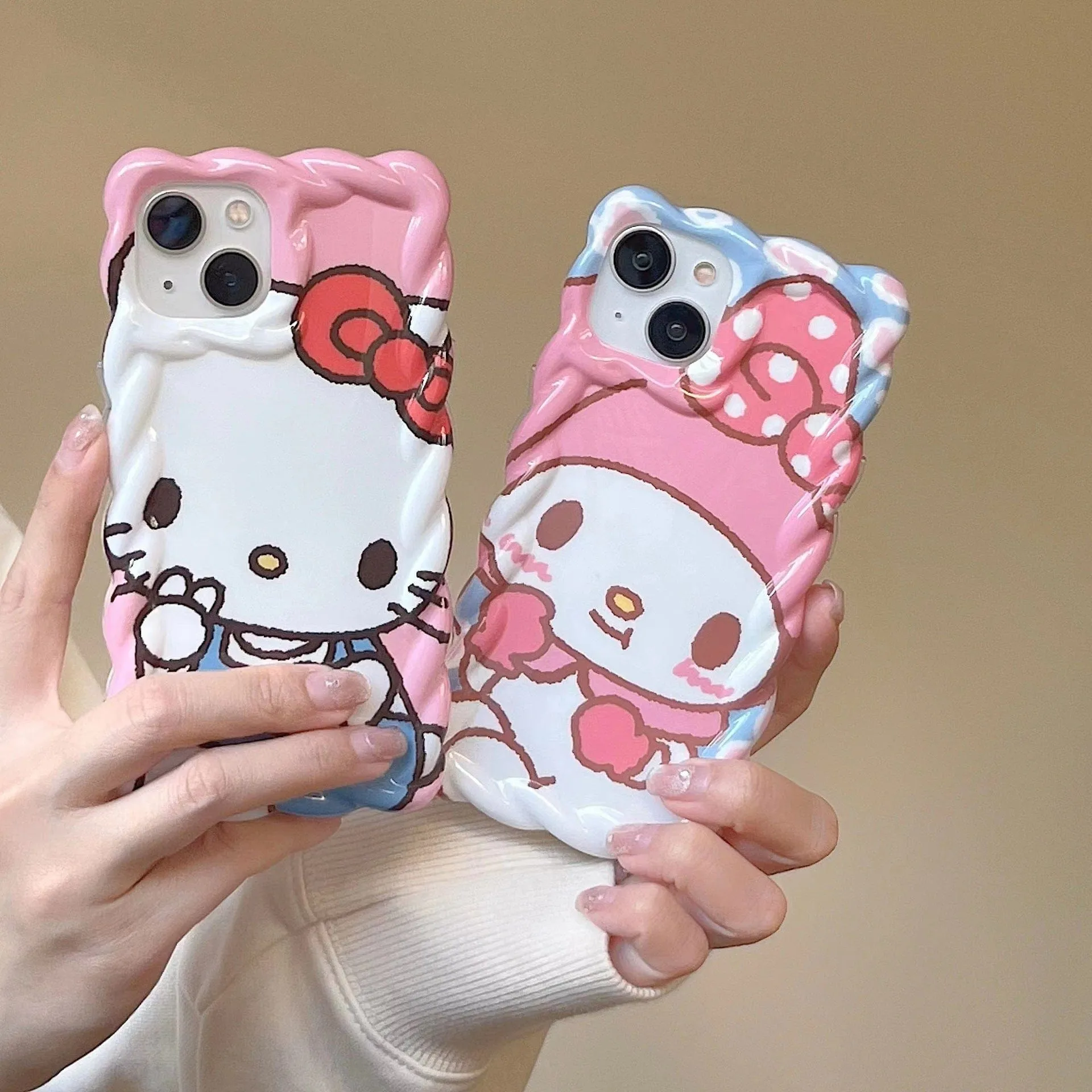 Anime Kawaii Kuro Melo Kitty iPhone Case