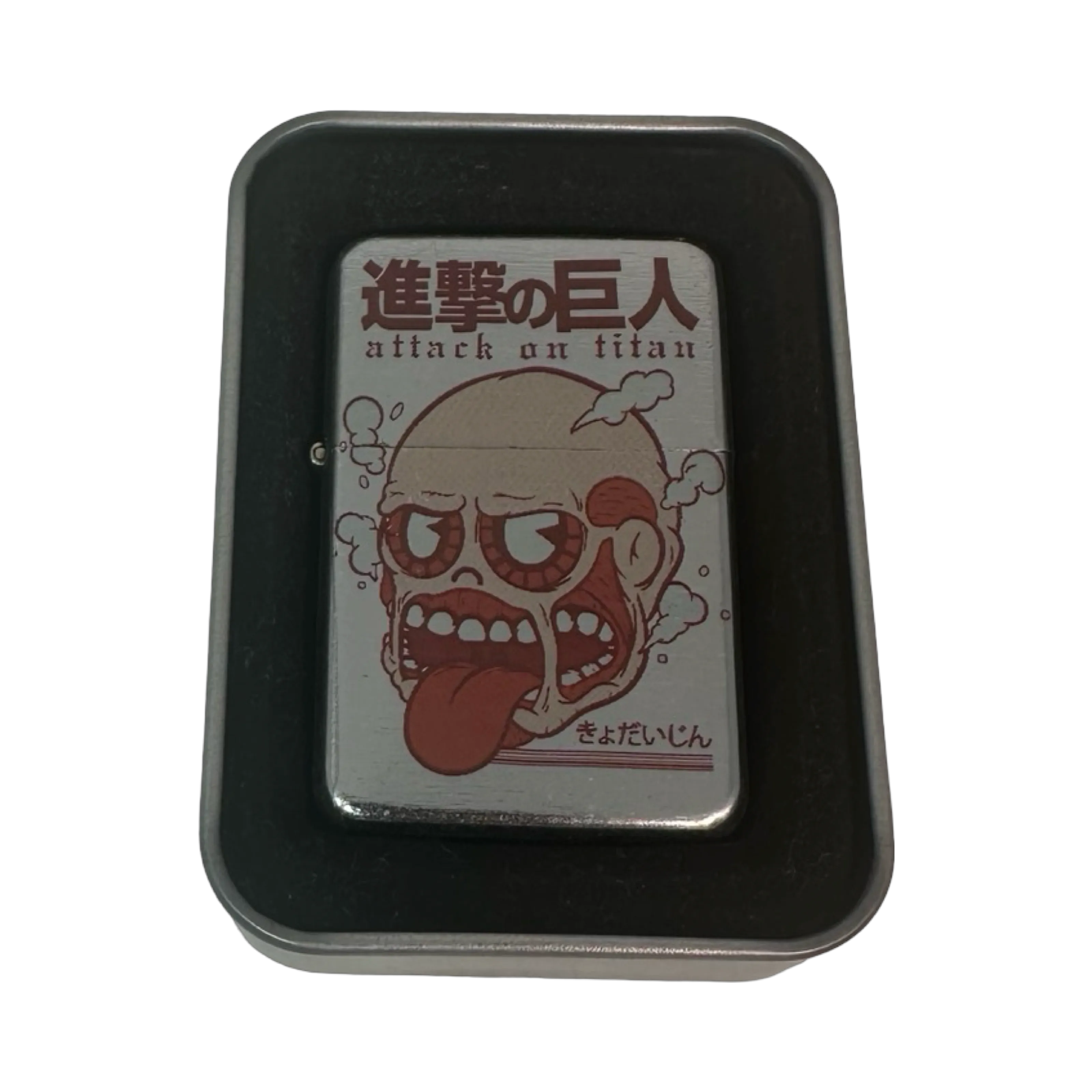 AOT Attack Titan Anime Flip Top Lighters