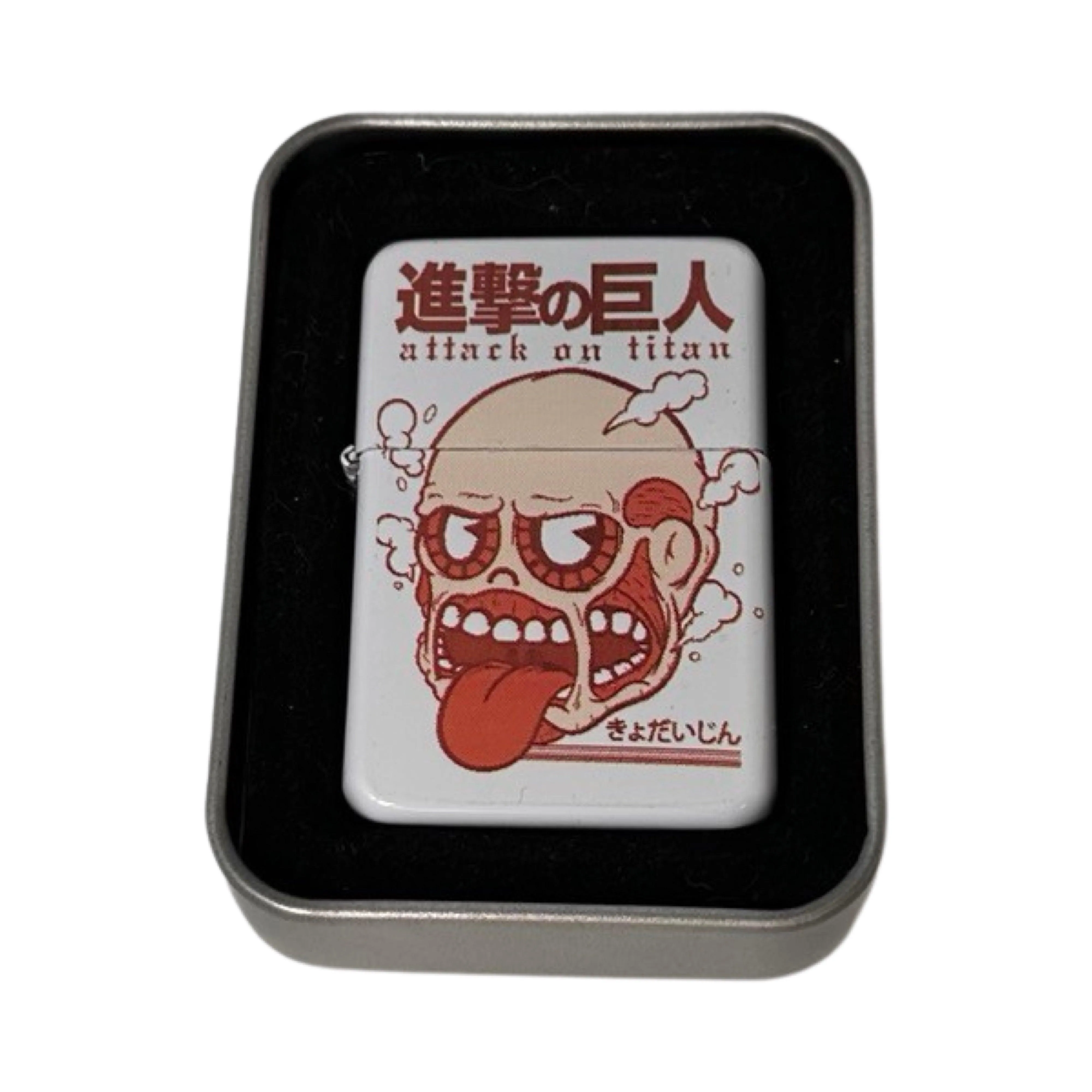 AOT Attack Titan Anime Flip Top Lighters