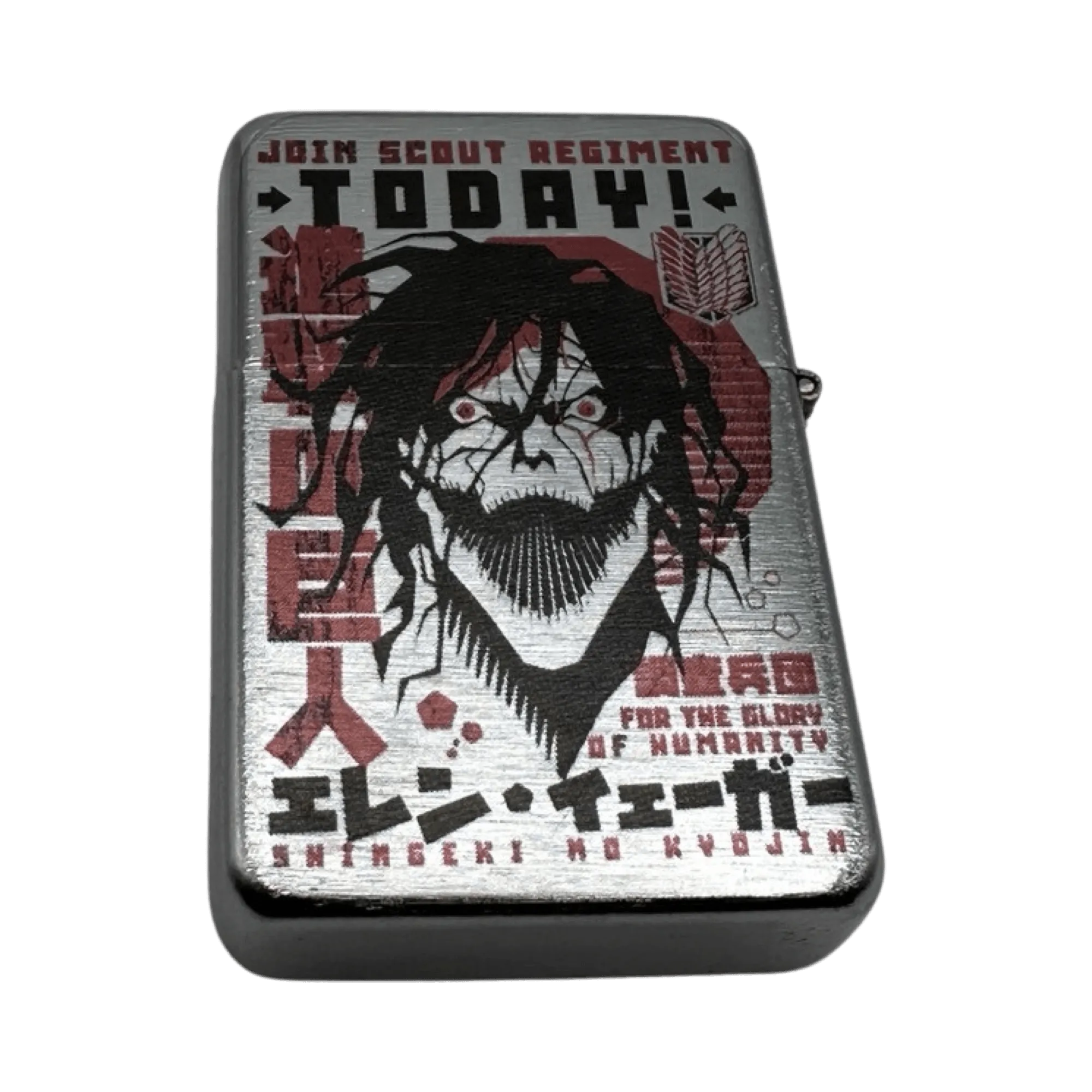 AOT Attack Titan Anime Flip Top Lighters