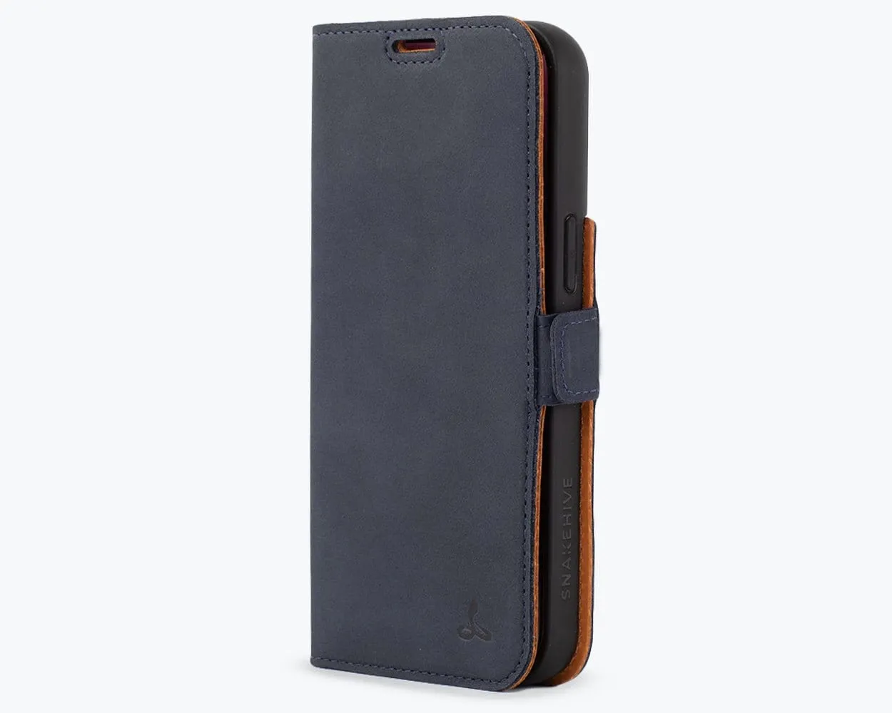 Apple iPhone 14 Pro Max - Vintage Leather Wallet (Side Clasp)