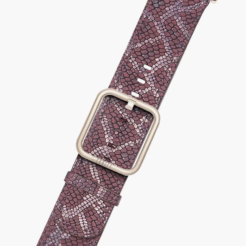 Apple Watch Band Paris Burgundy