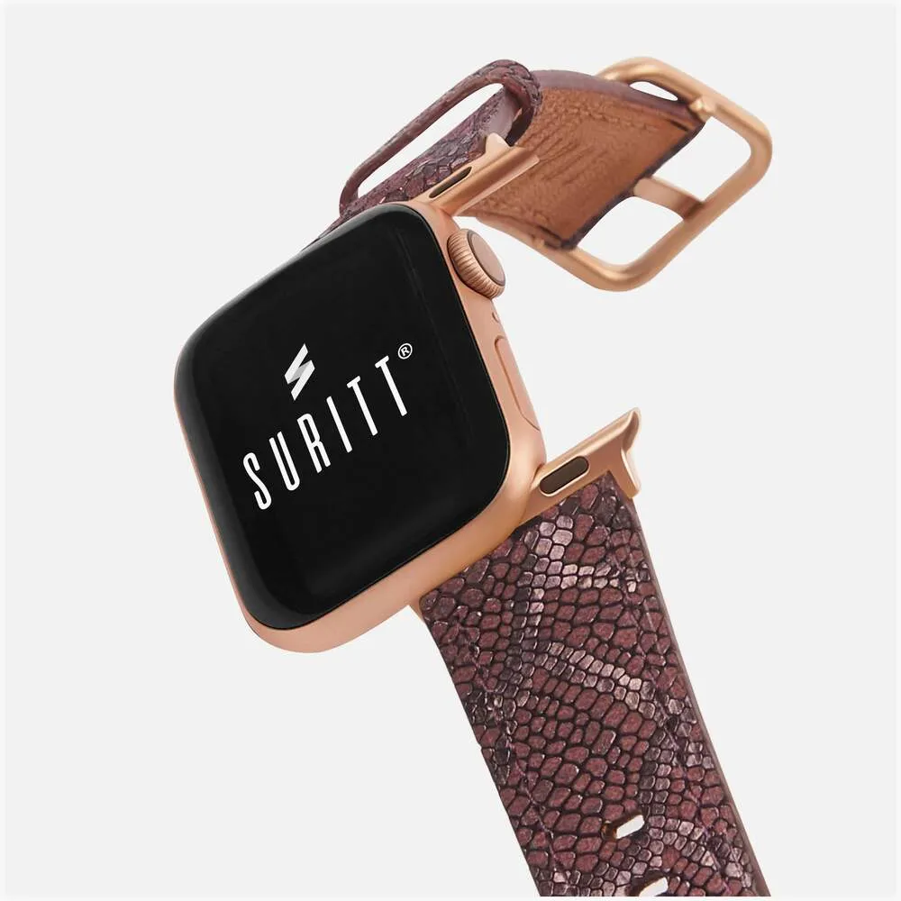 Apple Watch Band Paris Burgundy