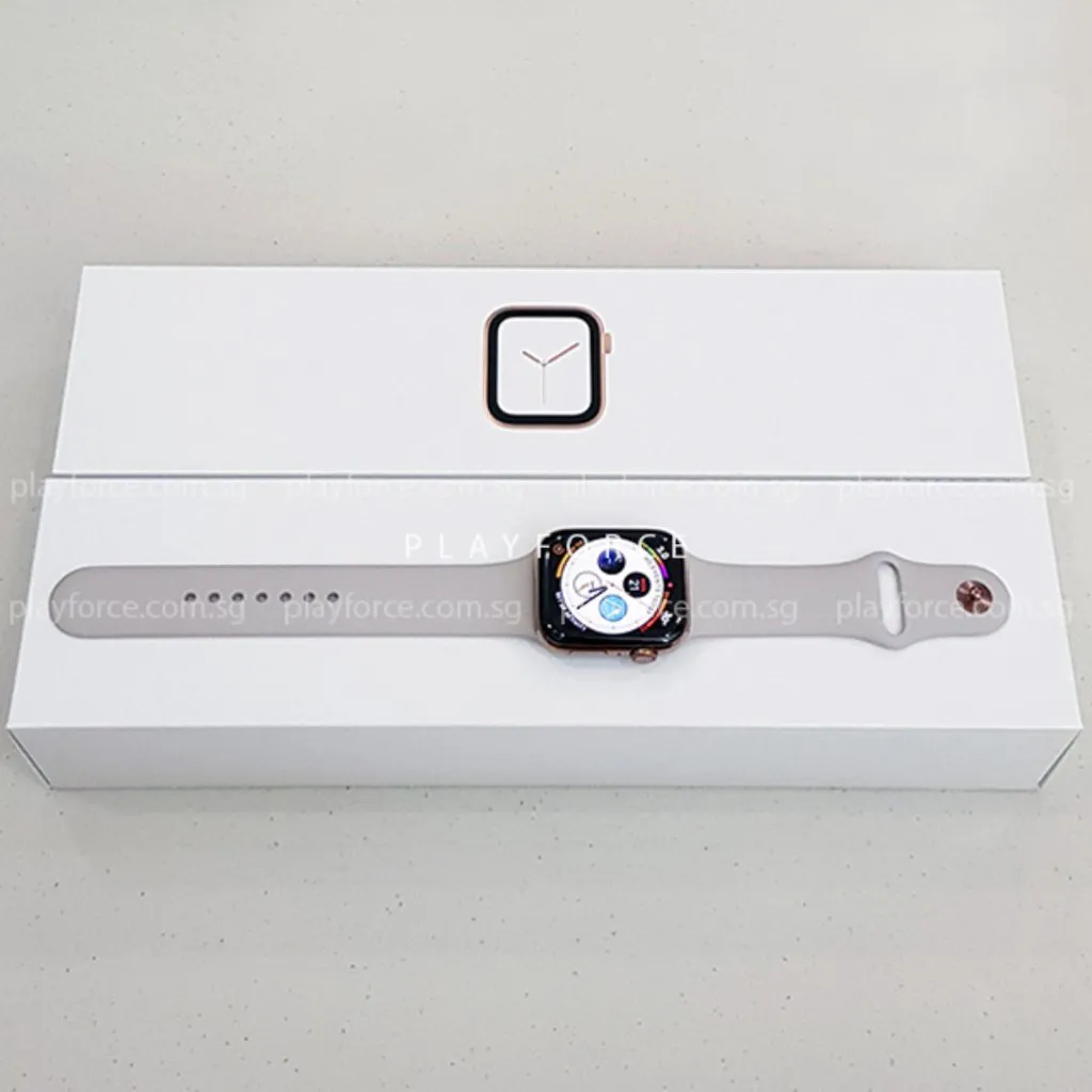 Apple Watch (Series 4, 44mm, Stainless Steel, GPS   Cellular)(AppleCare )