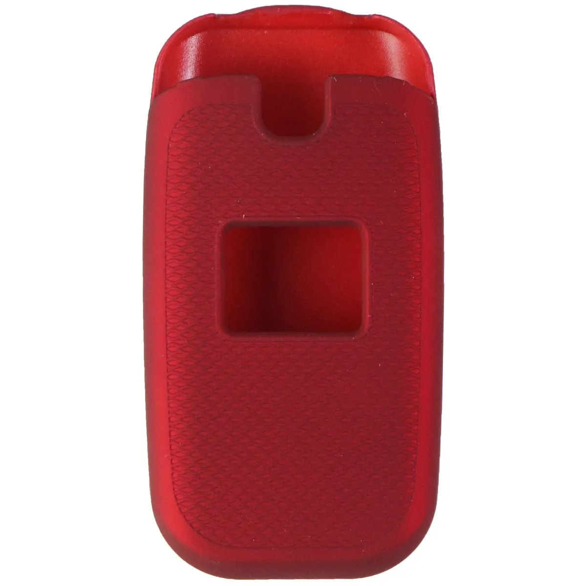 AT&T Soft Touch Shield Hard Case for LG B470 Flip Phone - Red