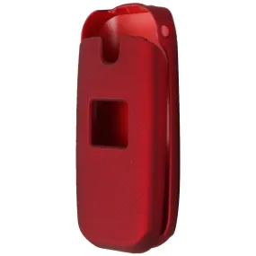 AT&T Soft Touch Shield Hard Case for LG B470 Flip Phone - Red