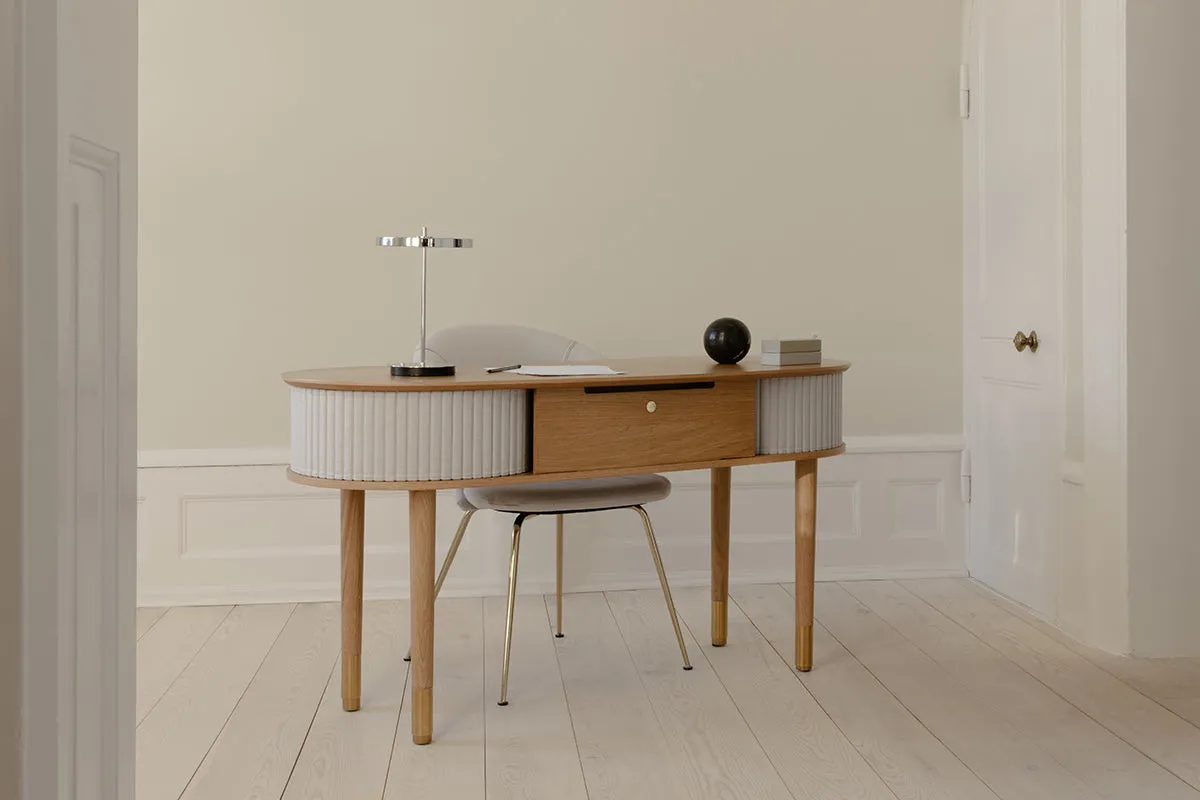 Audacious Horizons Oak Desk