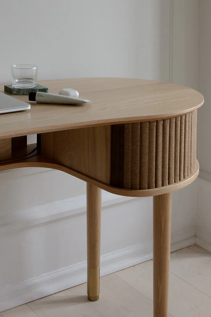 Audacious Horizons Oak Desk