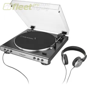 Audio Technica AT-LP60XHP-GM Stereo Turntable with Headphones