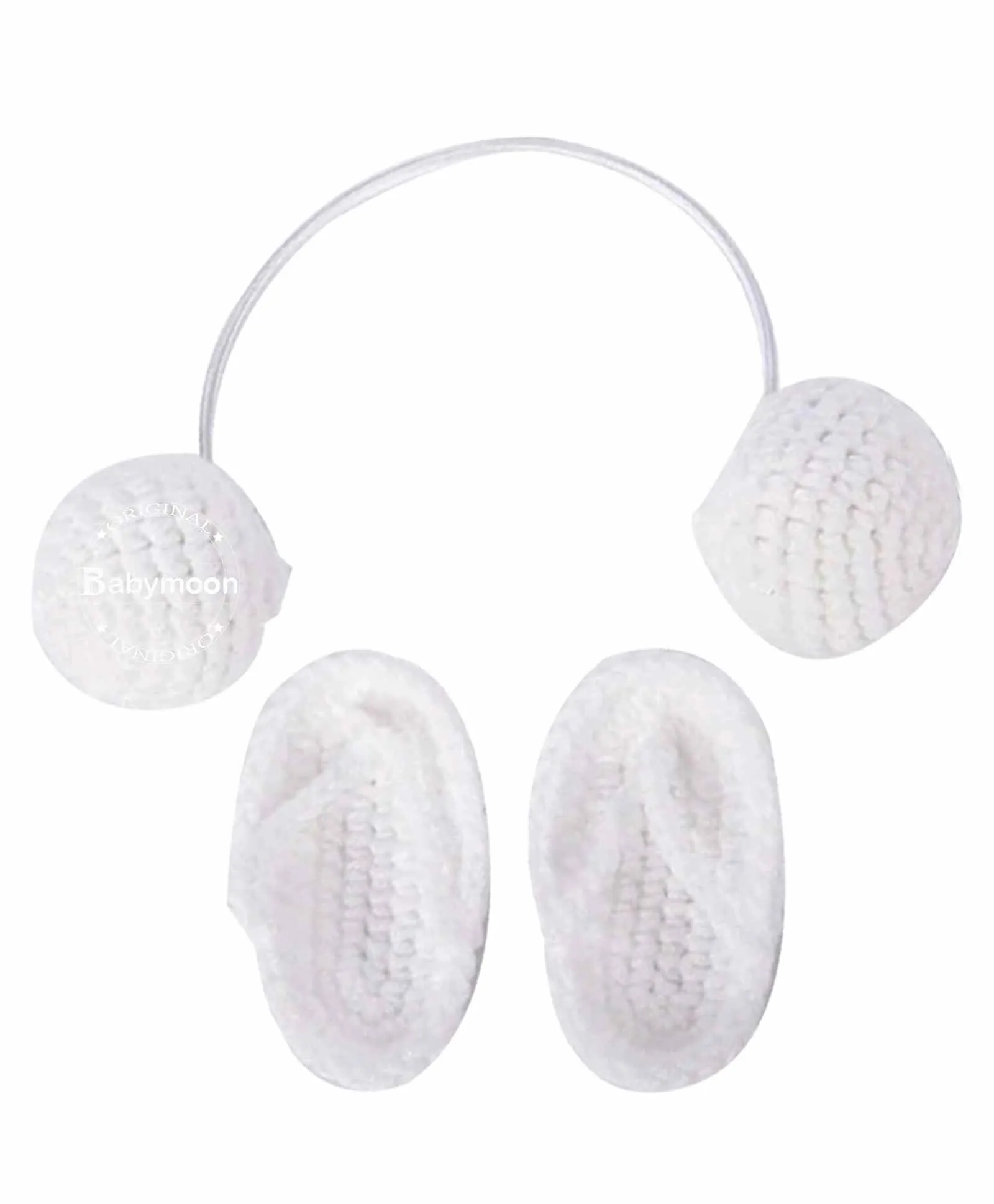 Babymoon Headphones & Slippers for New Born Baby Photography Accessories