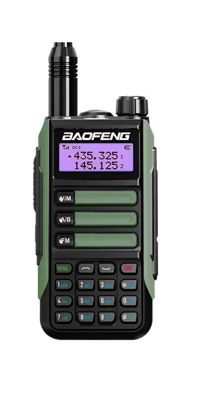 BaoFeng UV-16 Plus Walkie Talkie High Power USB C 10KM Long Range UV-16 Two Way Radio Dual Band Waterproof Transceiver FM Radio