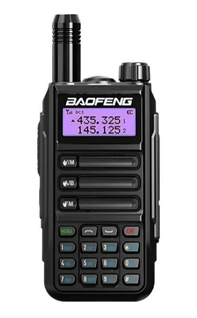 BaoFeng UV-16 Plus Walkie Talkie High Power USB C 10KM Long Range UV-16 Two Way Radio Dual Band Waterproof Transceiver FM Radio