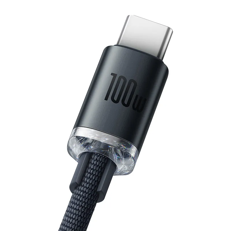 Baseus Crystal Shine cable USB to USB-C, 100W-CAJY000501