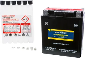 BATTERY CTX7L-BS MAINTENANCE FREE