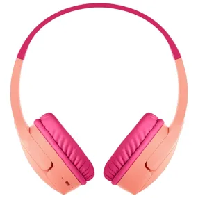 Belkin SOUNDFORM Mini Wireless On-Ear Headphones Pink