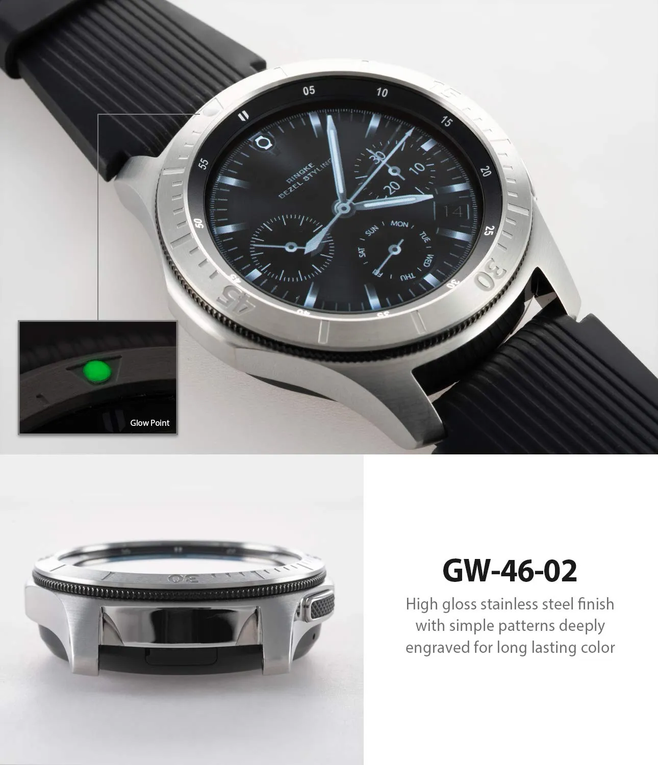 Bezel Styling for Galaxy Watch 46mm / Galaxy Gear S3 Frontier