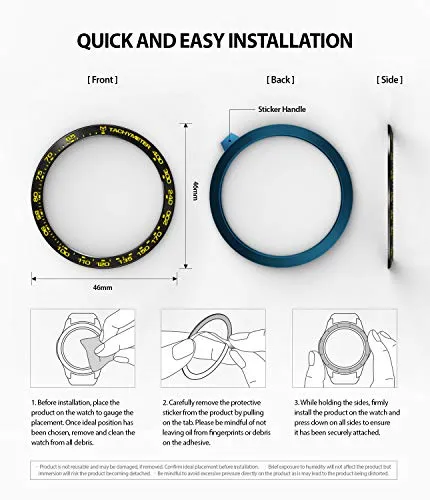 Bezel Styling for Galaxy Watch 46mm / Galaxy Gear S3 Frontier