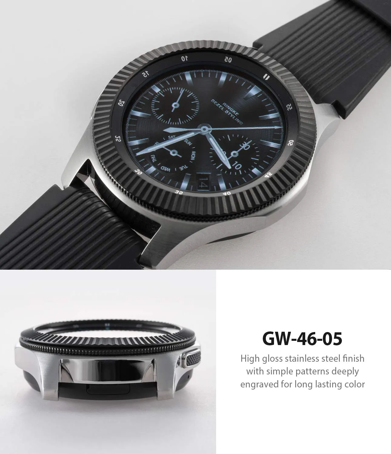 Bezel Styling for Galaxy Watch 46mm / Galaxy Gear S3 Frontier