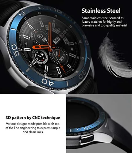 Bezel Styling for Galaxy Watch 46mm -  GW-46-19  Stainless Steel