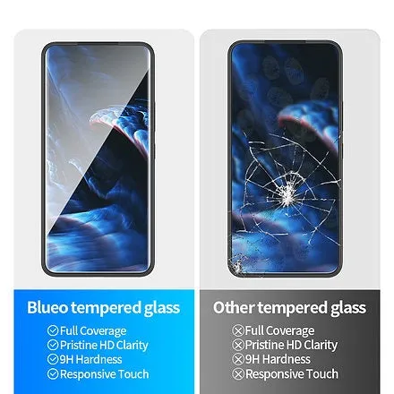 Blueo Full Glue UV Tempered Glass for Galaxy S22 Plus | Blueo