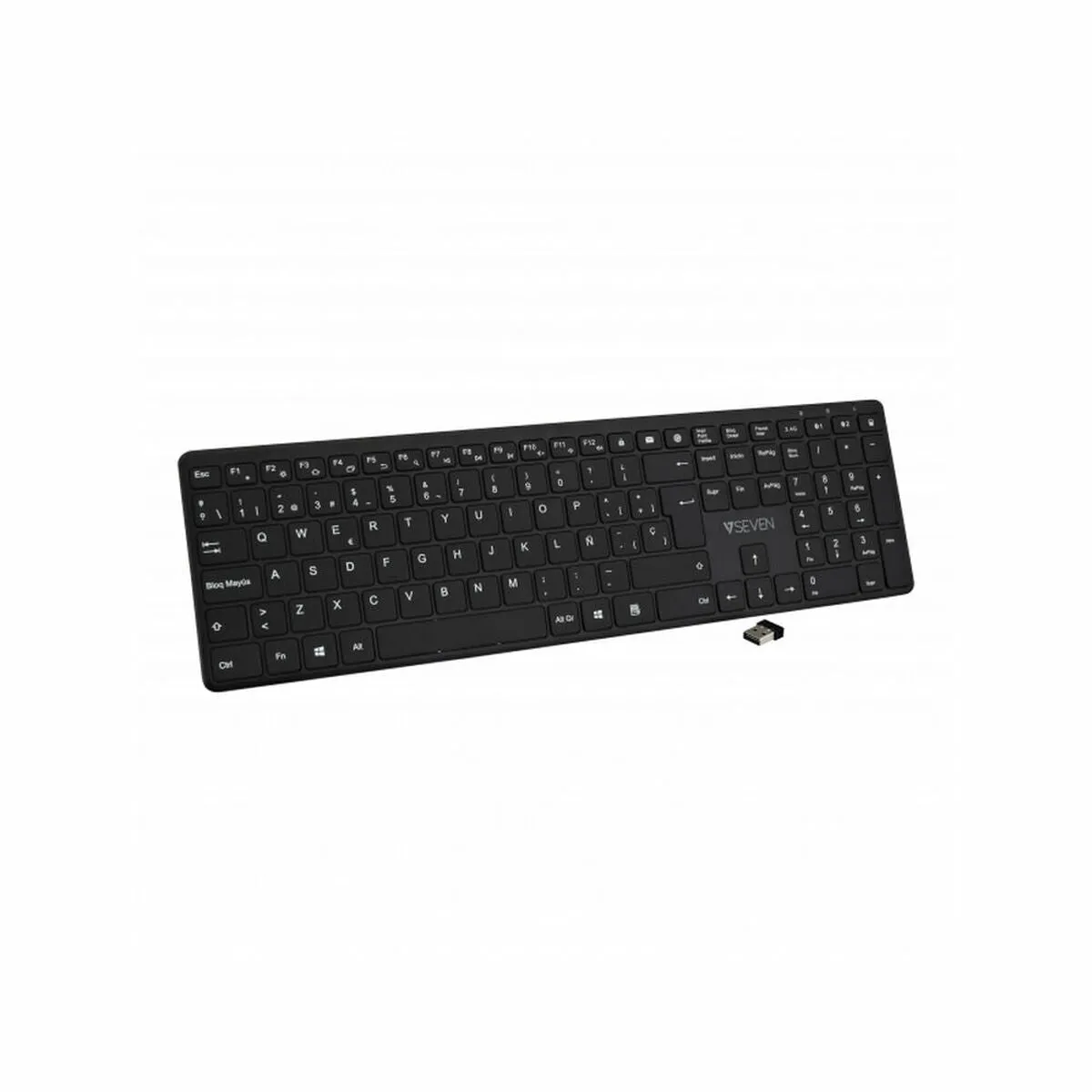 Bluetooth Keyboard V7 KW550ESBT Spanish Qwerty Spanish Black