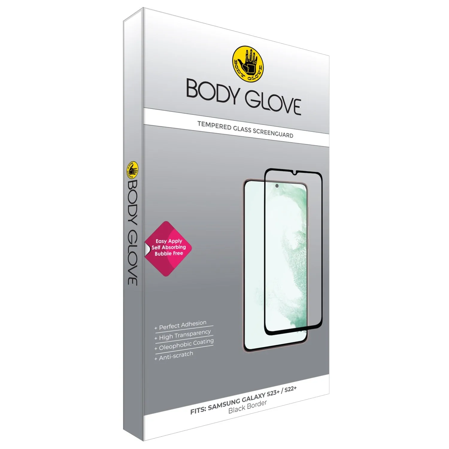 Body Glove 3D Tempered Glass Screen Protector - Samsung Galaxy S22  5G