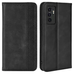 Bofink Vintage Vivo V23e 5G / V23e / S10e leather case - Black