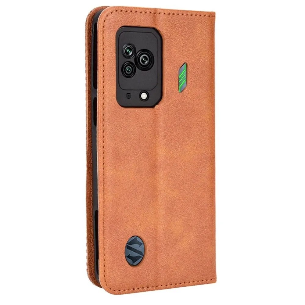 Bofink Vintage Xiaomi Black Shark 5 leather case - Brown