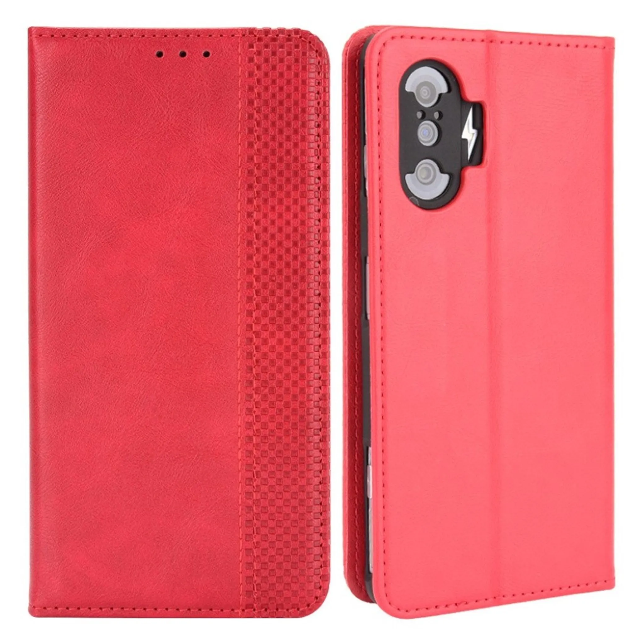 Bofink Vintage Xiaomi Poco F3 GT / Redmi K40 Gaming leather case - Red