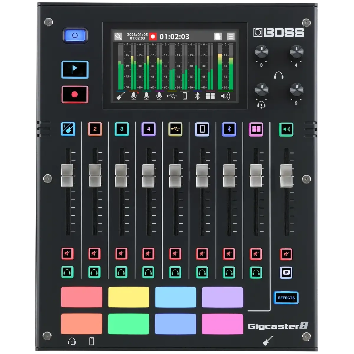 Boss GCS8 Gigcaster 8 Audio Streaming Mixer